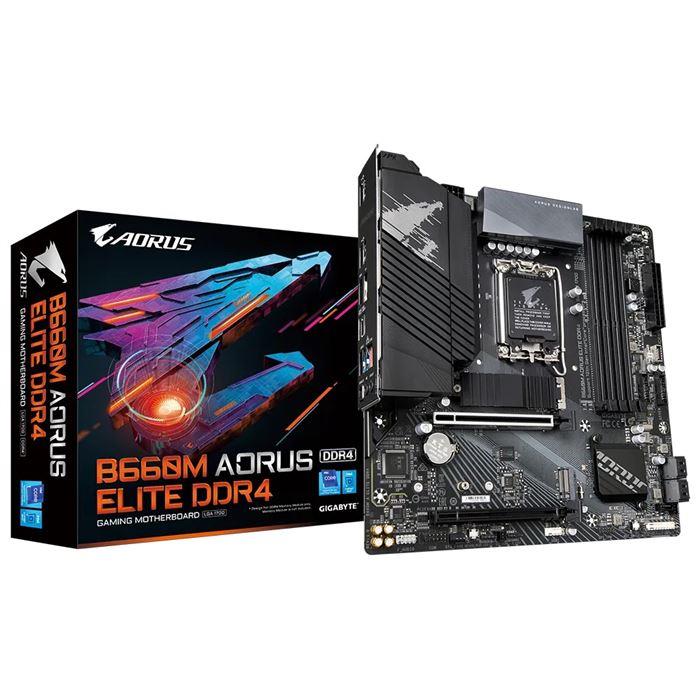 مادربرد گیگابایت B660M AORUS ELITE DDR4 GigaByte B660M AORUS ELITE DDR4 Motherboard